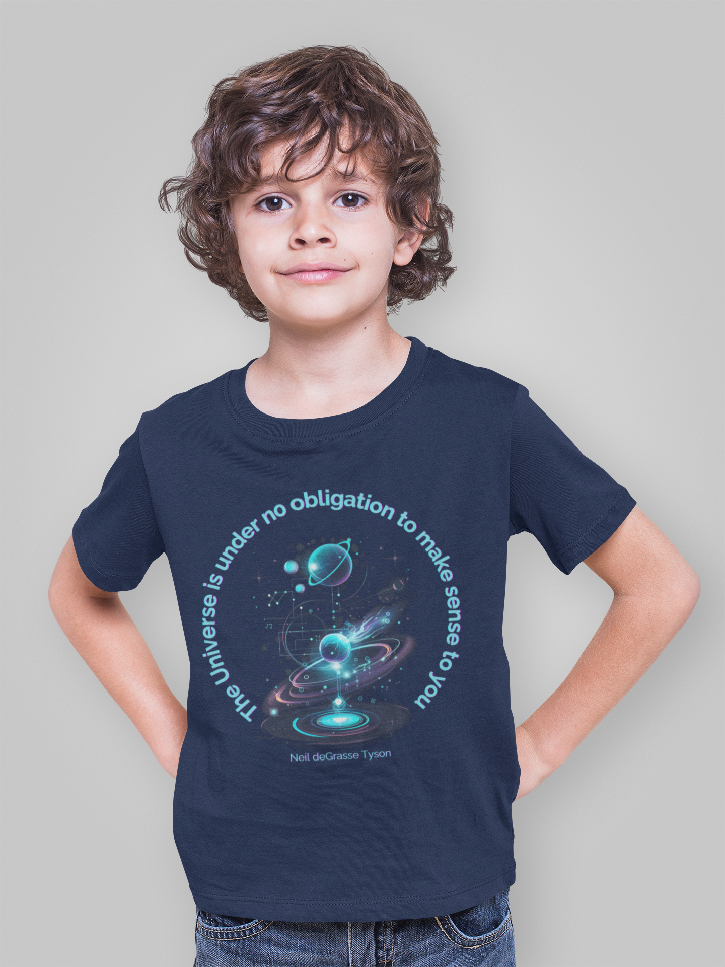 "The Universe is Under No Obligation to Make Sense to You"Kids Science STEM T-Shirt -