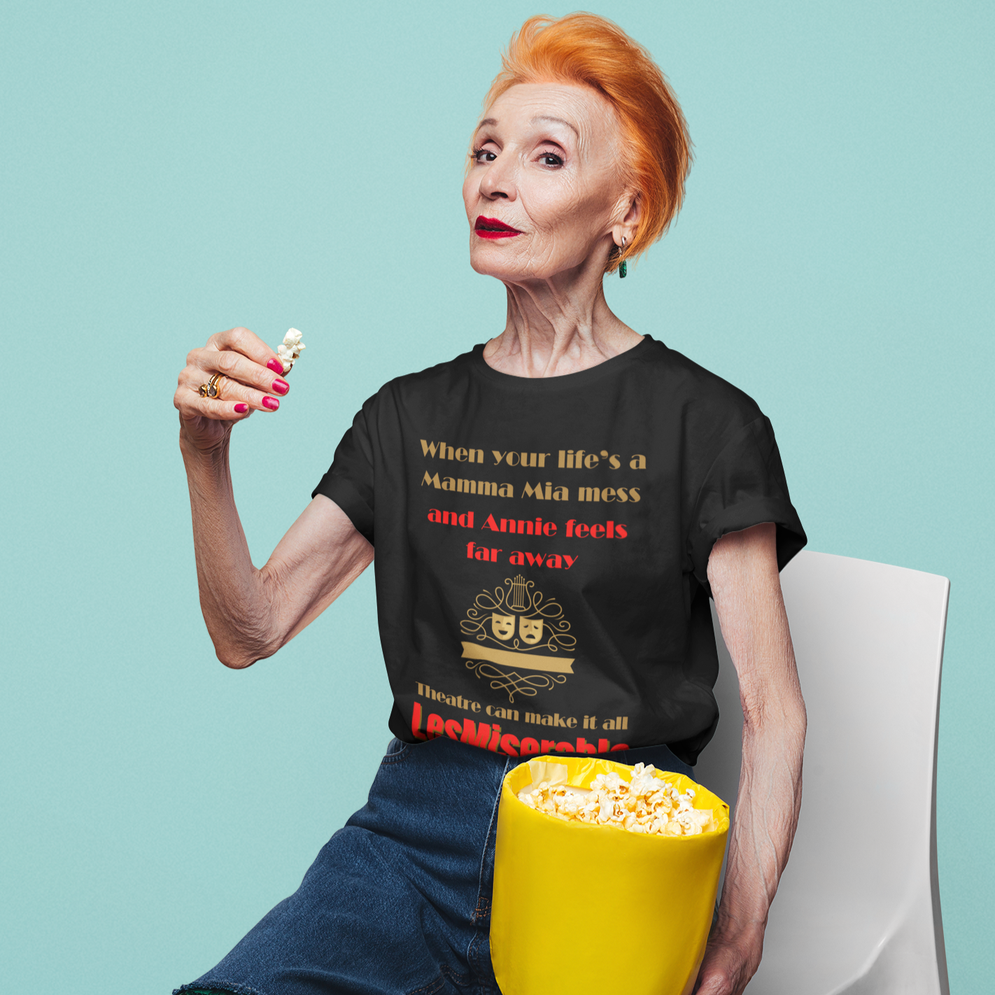 Less Miserable T-Shirt: Perfect for Theatre Lovers