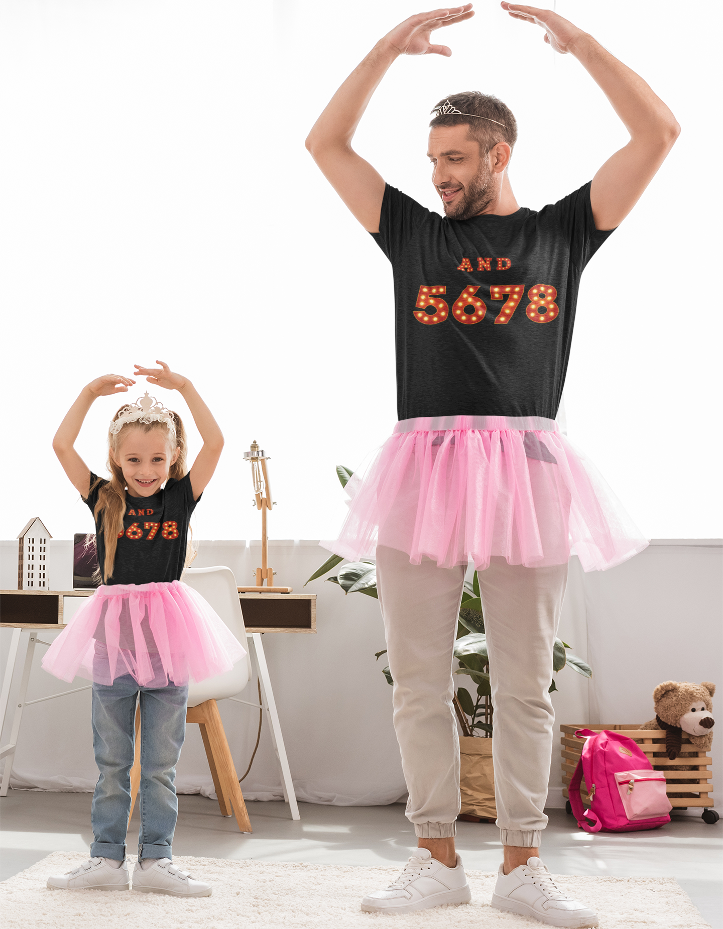 "And 5 6 7 8" Adult Unisex T-Shirt