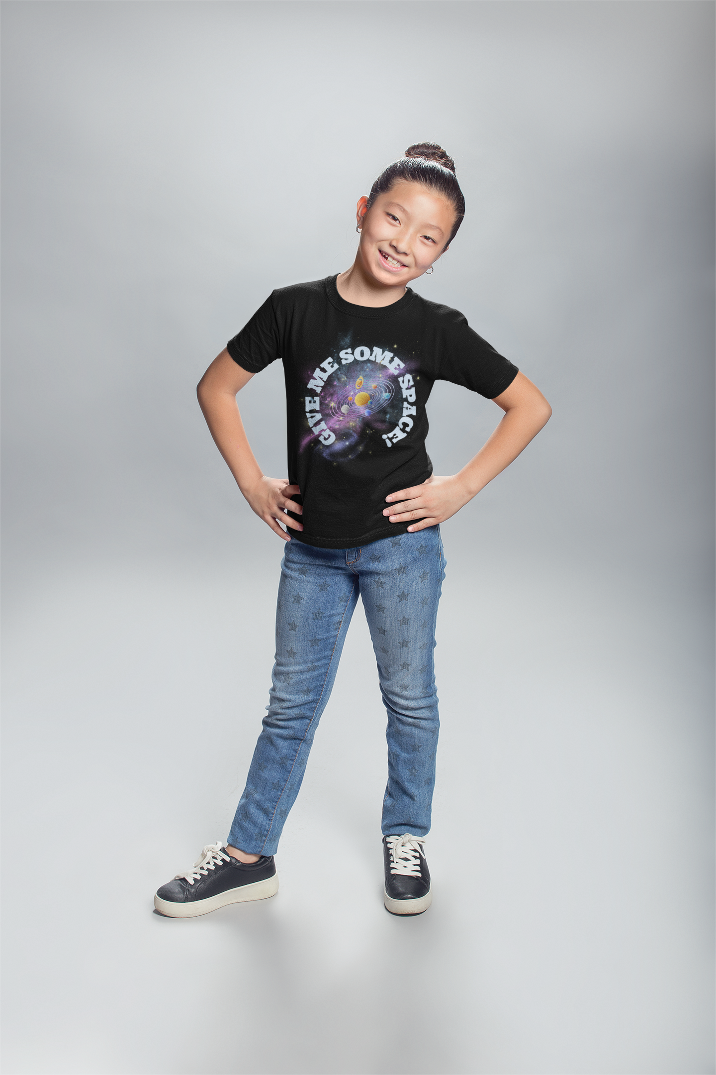 Give Me Some Space. STEM T-Shirt for Young Science Enthusiasts.