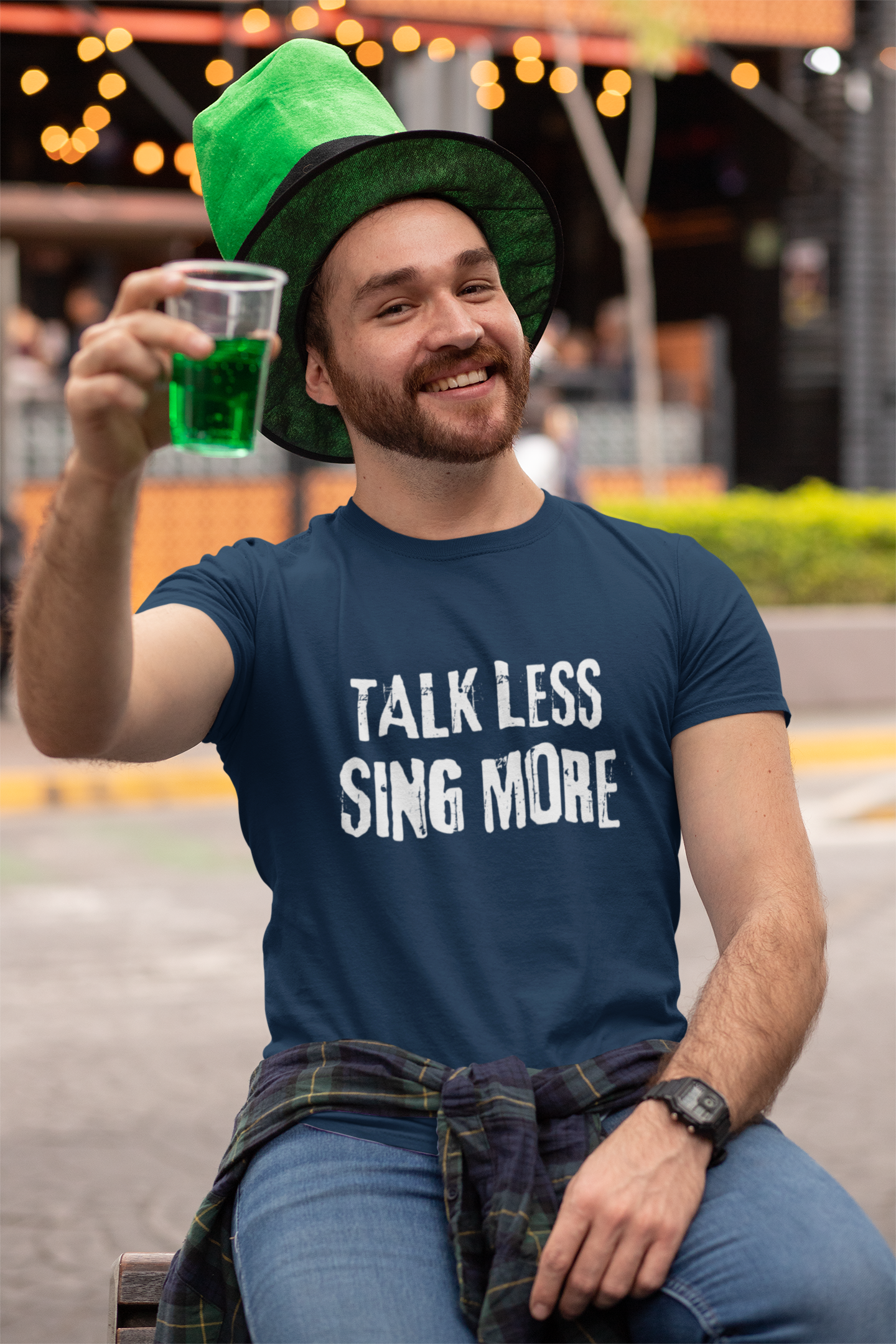 Talk Less, Sing More: Unisex T-Shirt for Theatre Lovers