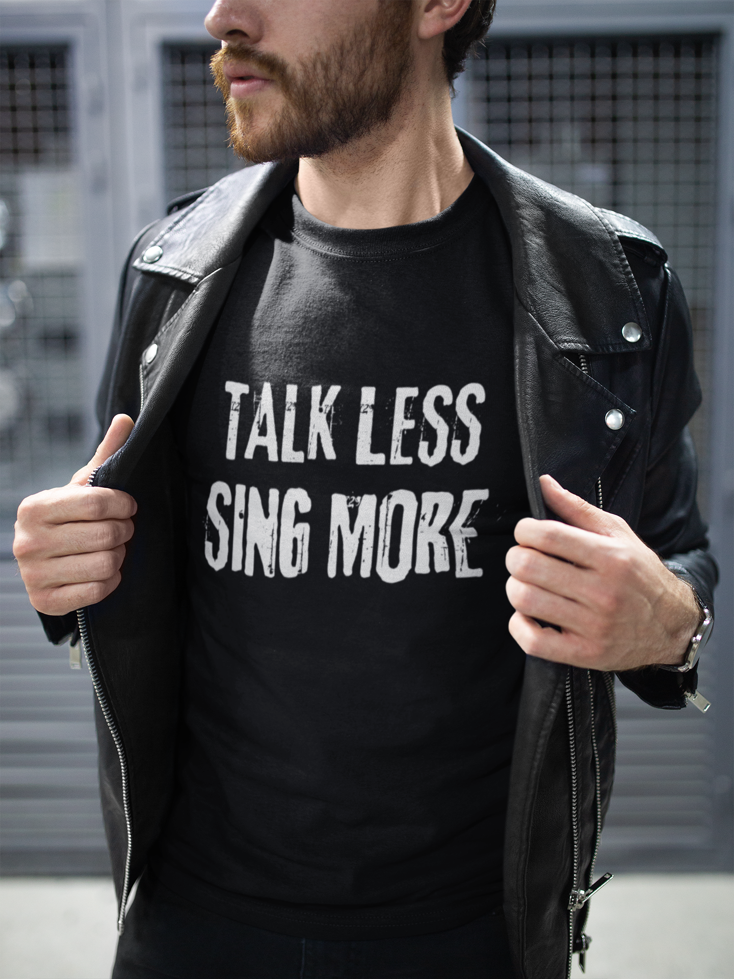 Talk Less, Sing More: Unisex T-Shirt for Theatre Lovers