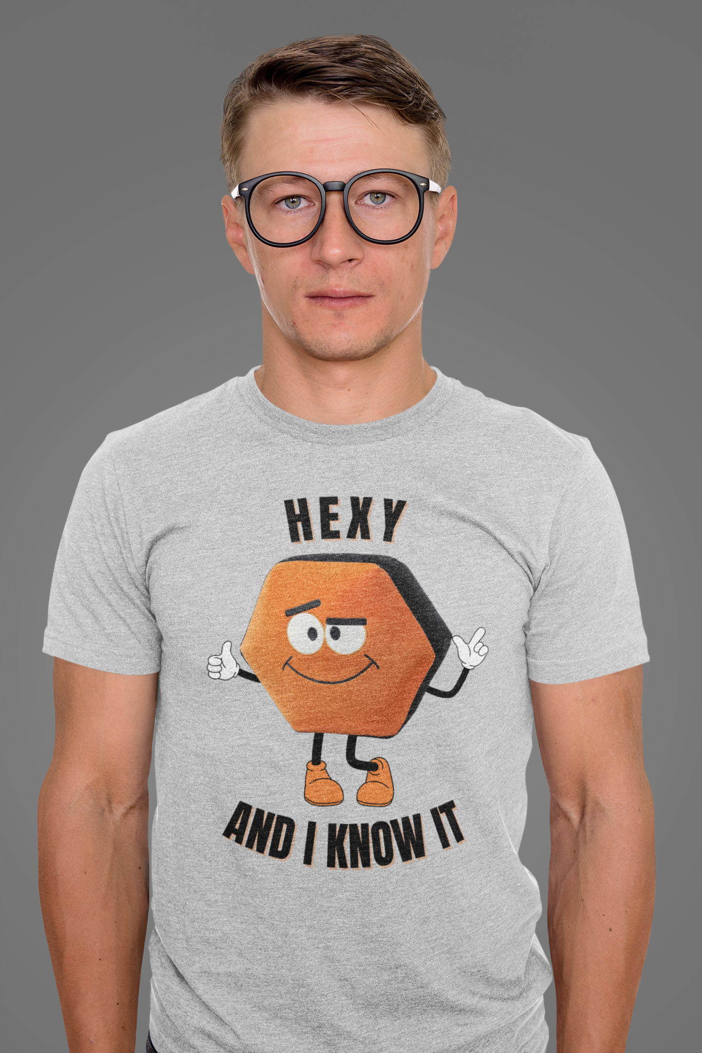 Hexy and I Know It - Unisex Maths T-Shirt