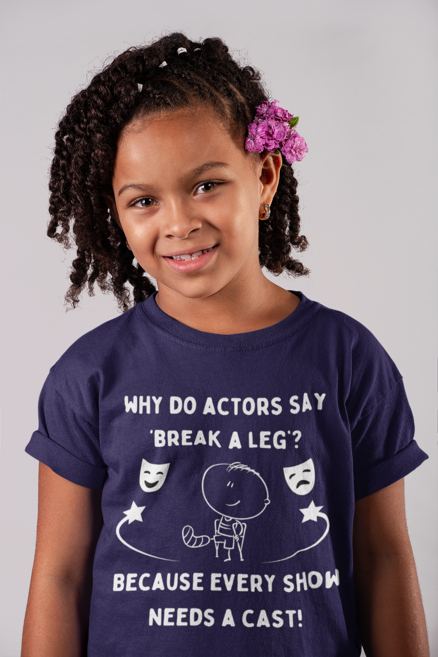 "Break a Leg" Kids' Theatre T-Shirt