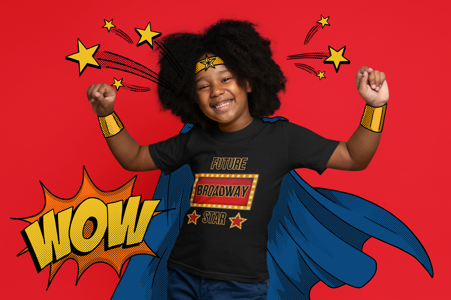 Sparkle On Stage with the "Future Broadway Star" Kids' T-shirt