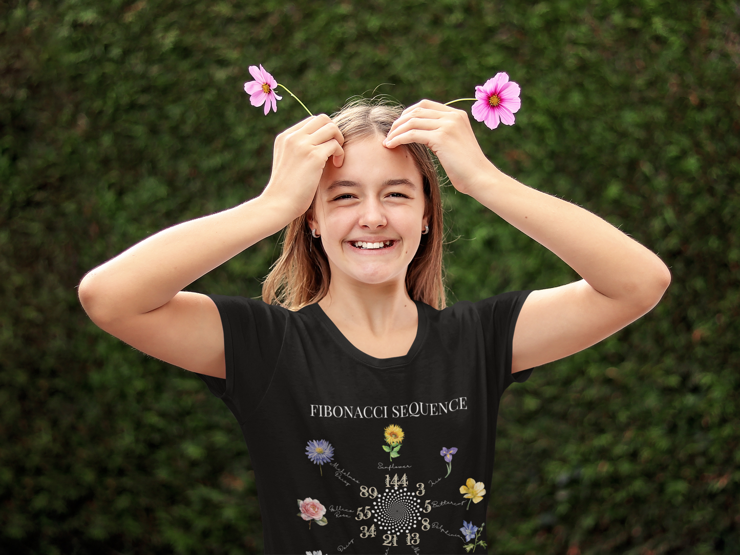 STEM-Inspired Fibonacci Sequence T-Shirt for Kids