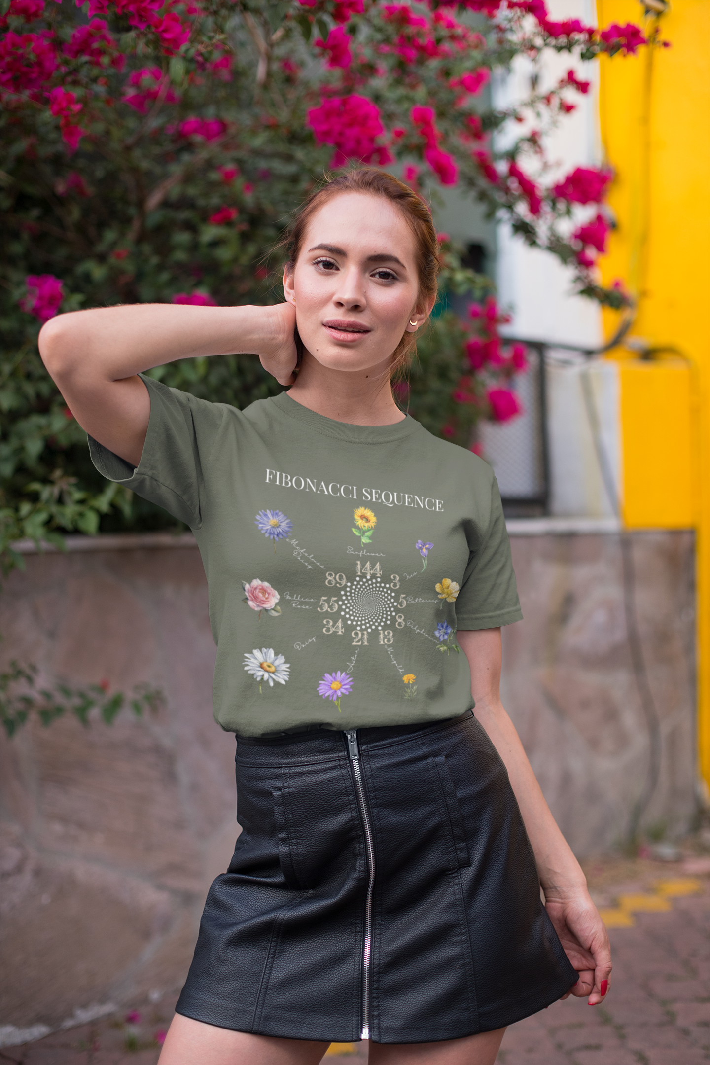 STEM-Inspired Fibonacci Sequence T-Shirt for Kids