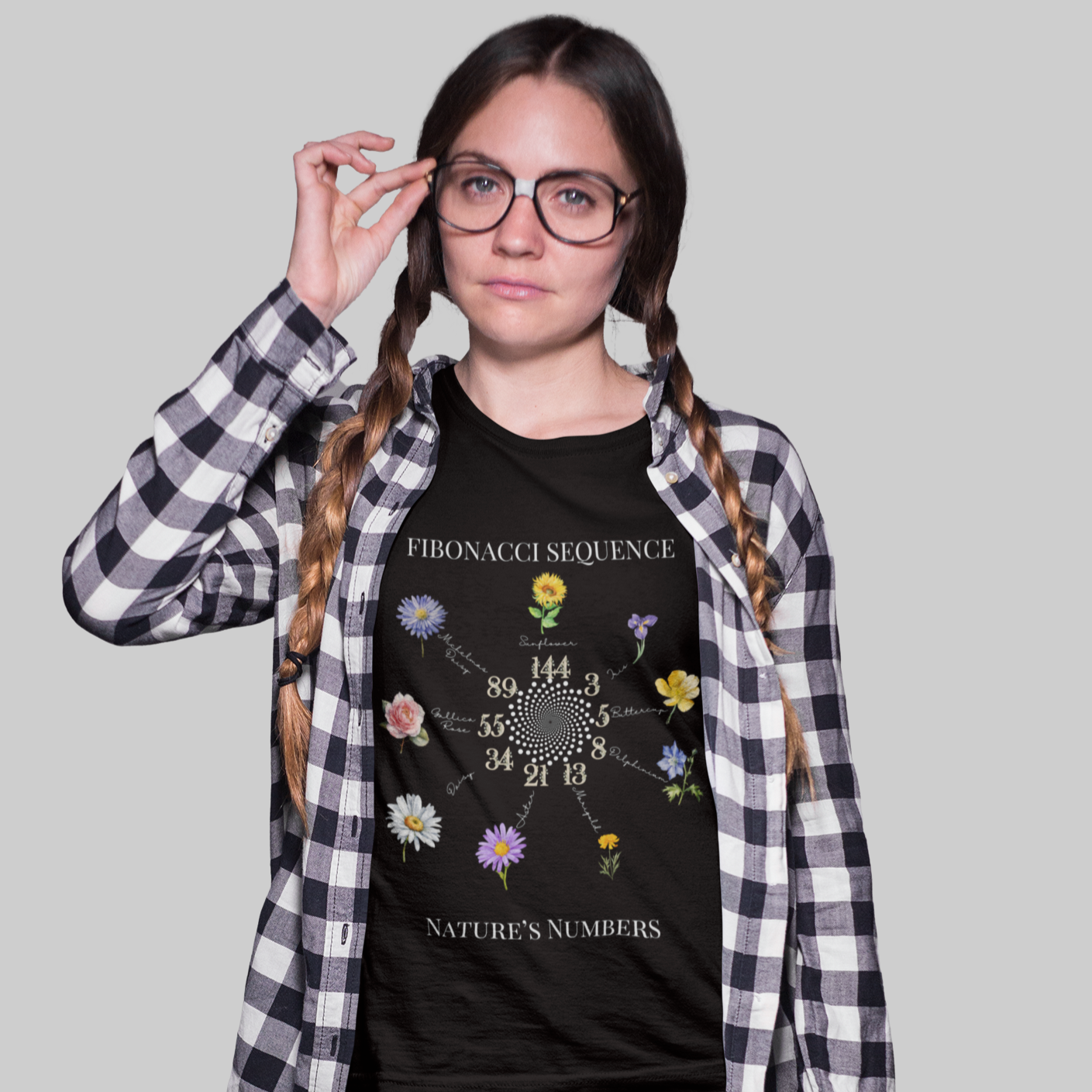 STEM-Inspired Fibonacci Sequence T-Shirt for Kids