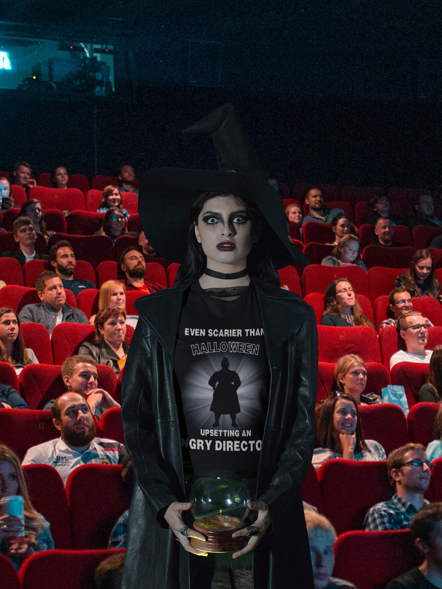 Theatre Halloween T-Shirt: Fear the Director's Wrath