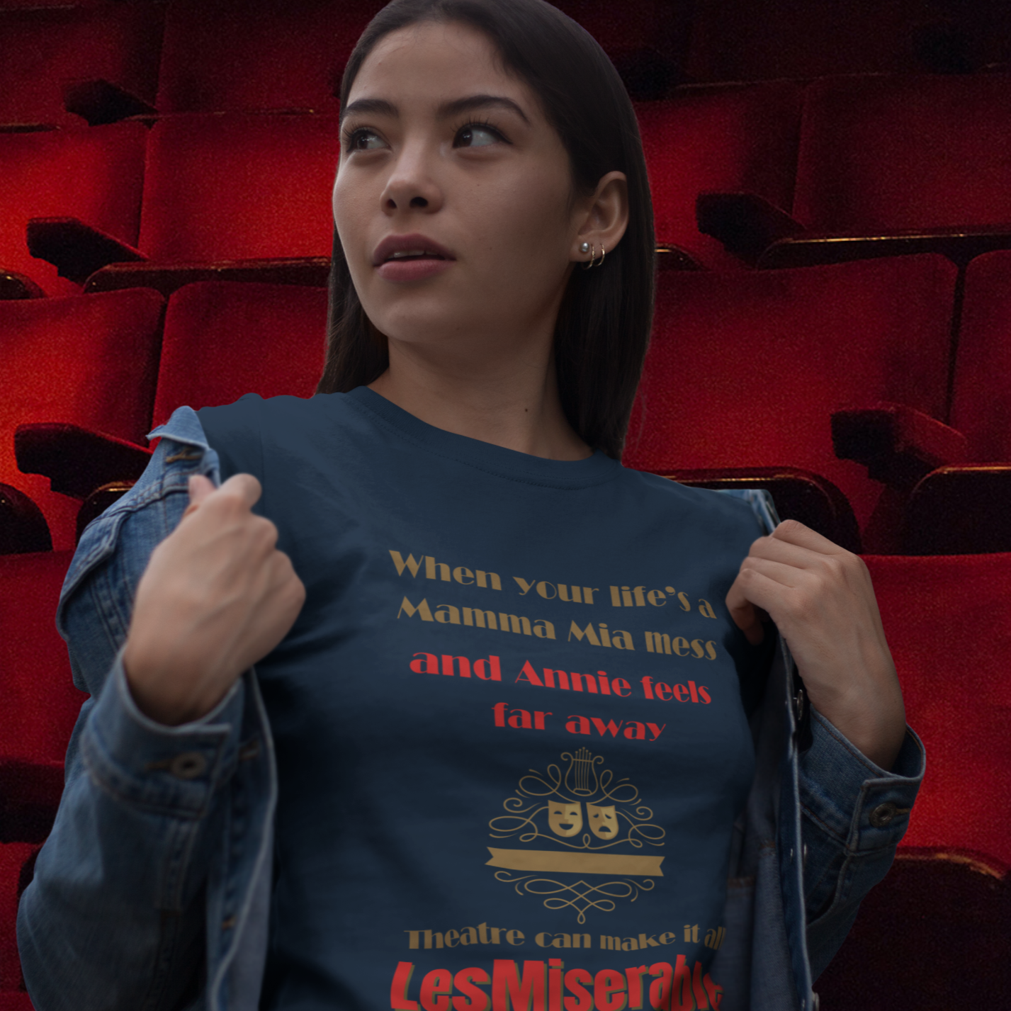 Less Miserable T-Shirt: Perfect for Theatre Lovers