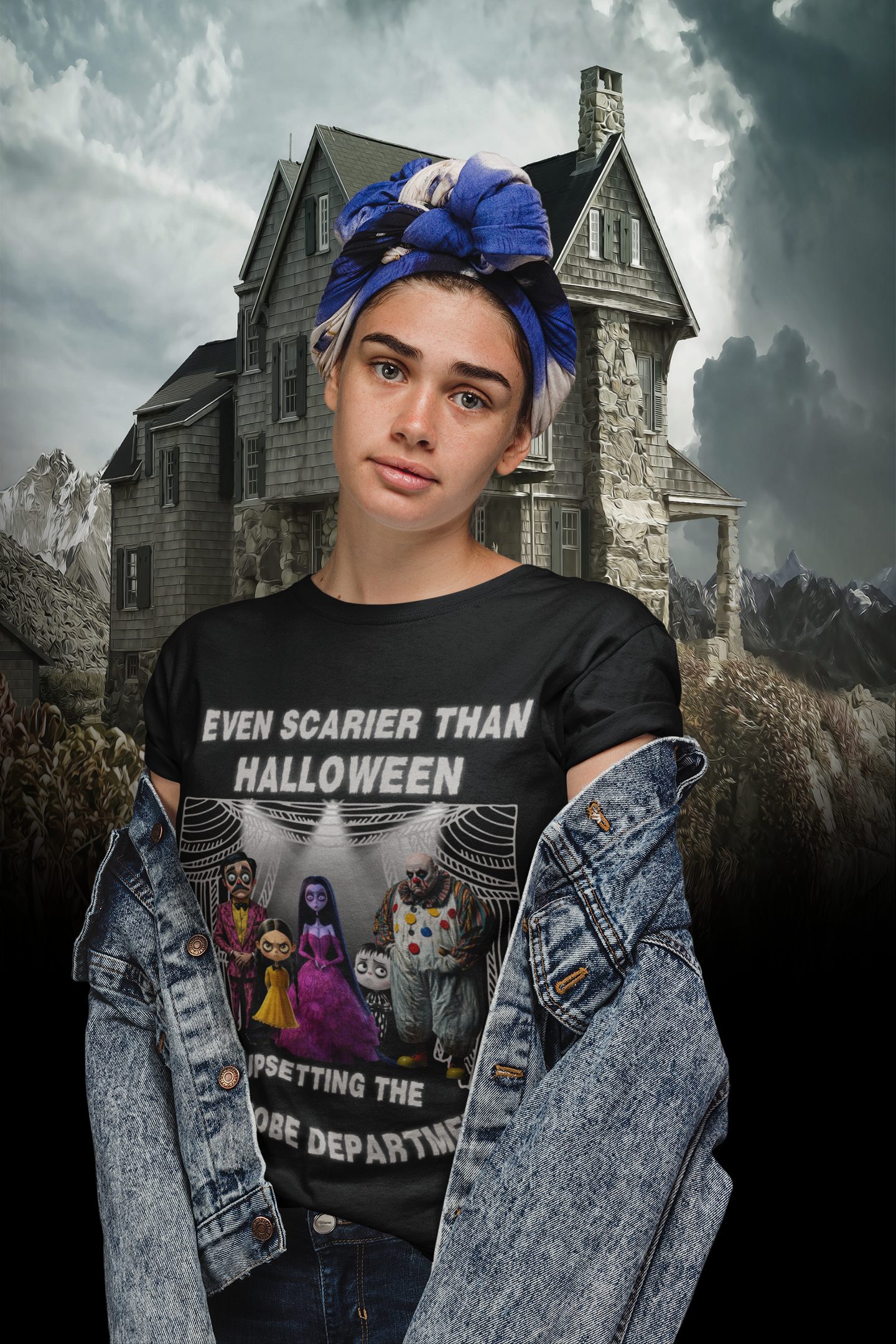 Theatre Costume Chaos T-Shirt: Even Scarier Than Halloween